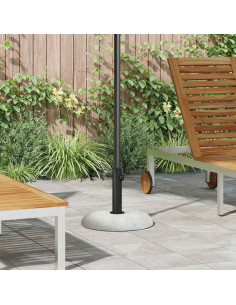 Base per ombrellone Grigio chiaro Ø 45 x 33 cm Calcestruzzo