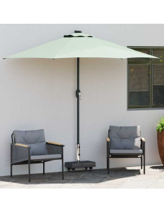 Base per ombrellone Nero 45 x 25 x 45 cm Granito