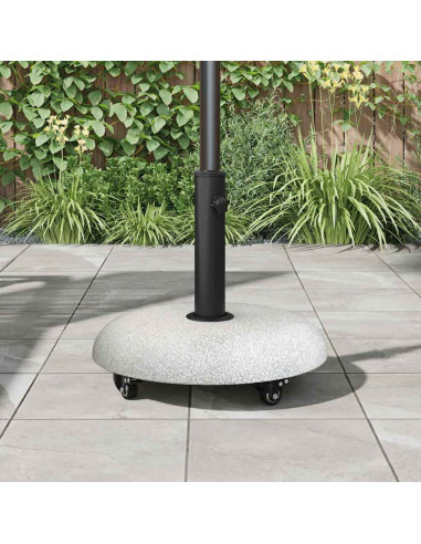 Base per ombrellone Grigio chiaro Ø 45 x 40 cm Calcestruzzo