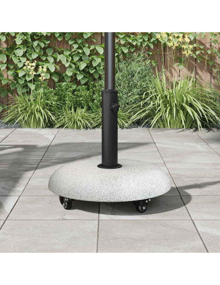 Base per ombrellone Grigio chiaro Ø 45 x 40 cm Calcestruzzo