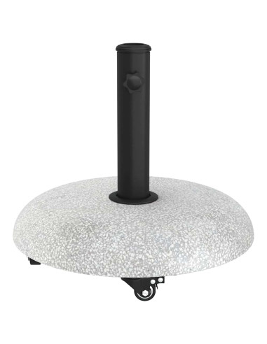 Base per ombrellone Grigio chiaro Ø 45 x 40 cm Calcestruzzo