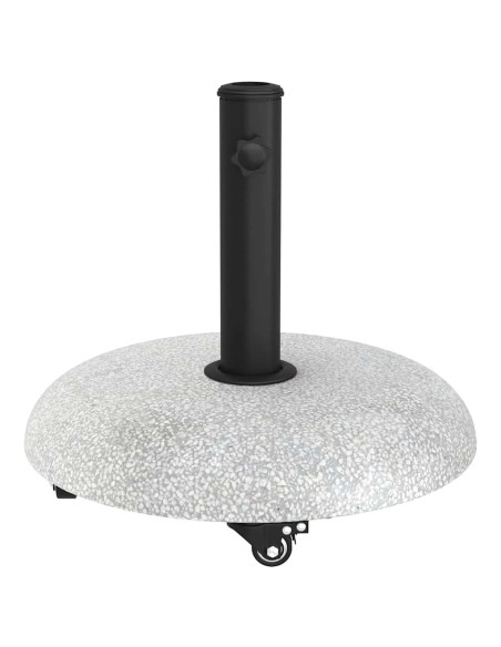 Base per ombrellone Grigio chiaro Ø 45 x 40 cm Calcestruzzo