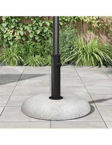 Base per ombrellone Grigio chiaro Ø 45 x 33 cm Calcestruzzo