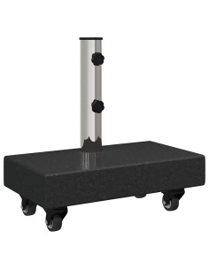 Base per ombrellone Nero 45 x 25 x 45 cm Granito 2
