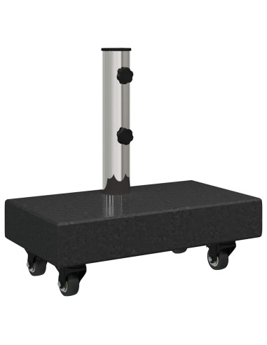 Base per ombrellone Nero 45 x 25 x 45 cm Granito