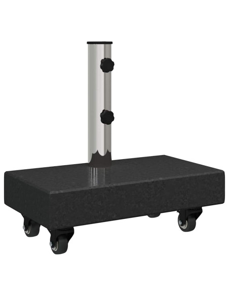 Base per ombrellone Nero 45 x 25 x 45 cm Granito