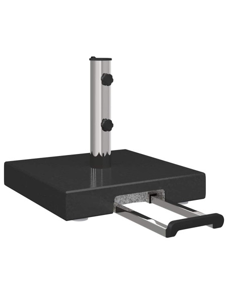 Base per ombrellone Nero 41 x 41 x 37 cm Granito