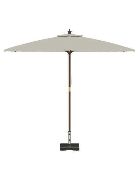 Base per ombrellone Nero 41 x 41 x 37 cm Granito