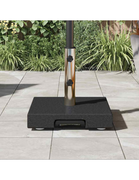 Base per ombrellone Nero 41 x 41 x 37 cm Granito