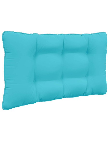 Cuscino per divano da esterno 2 pcs Turchese Poliestere
