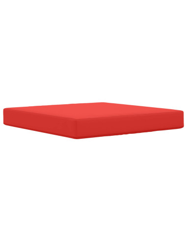 Cuscino per divano da esterno 3 pcs Rosso Poliestere
