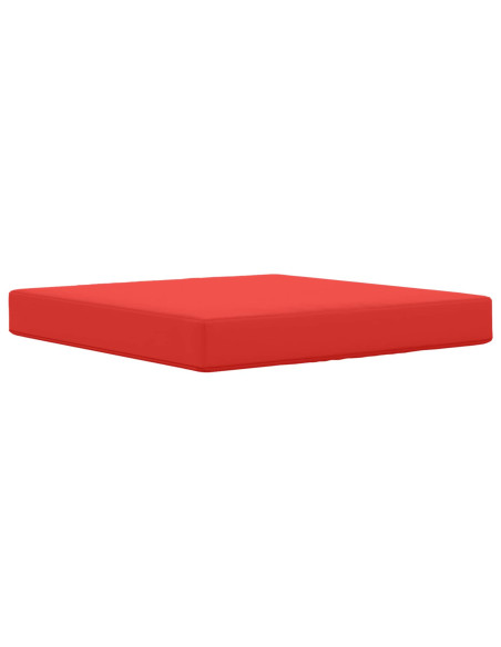 Cuscino per divano da esterno 3 pcs Rosso Poliestere