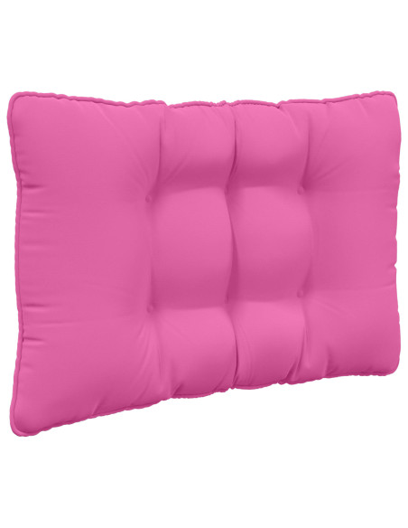 Cuscino per divano da esterno 3 pcs Rosa Poliestere