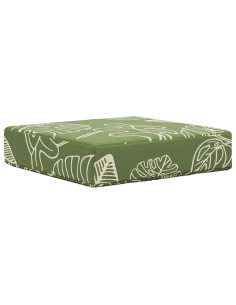 Cuscino da Sedia Esterno Design a foglia 40 x 40 x 8 cm 2