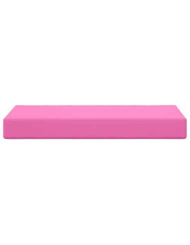 Cuscino per la seduta Rosa 80 x 40 x 8 cm 100% Poliestere