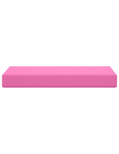 Cuscino per la seduta Rosa 80 x 40 x 8 cm 100% Poliestere