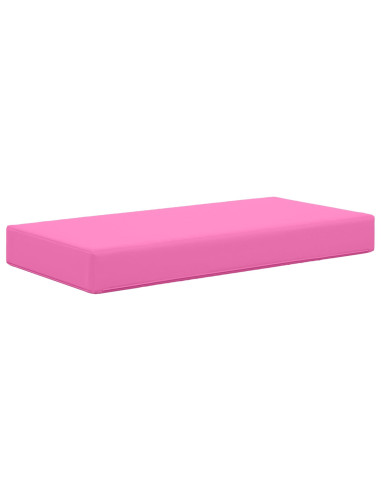 Cuscino per la seduta Rosa 80 x 40 x 8 cm 100% Poliestere