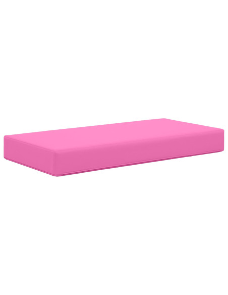 Cuscino per la seduta Rosa 80 x 40 x 8 cm 100% Poliestere