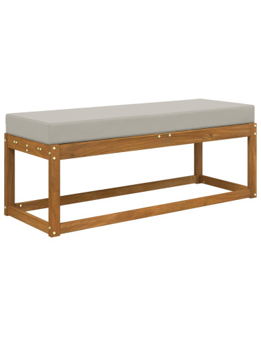 Cuscino per la seduta Grigio 115 x 40 x 8 cm 100% Poliestere