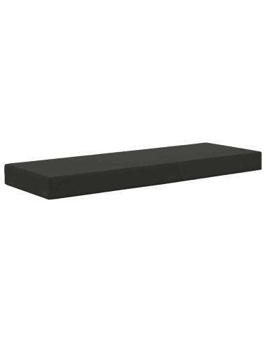 Cuscino per la seduta Nero 115 x 40 x 8 cm 100% Poliestere
