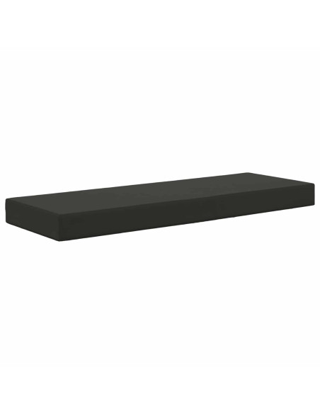 Cuscino per la seduta Nero 115 x 40 x 8 cm 100% Poliestere