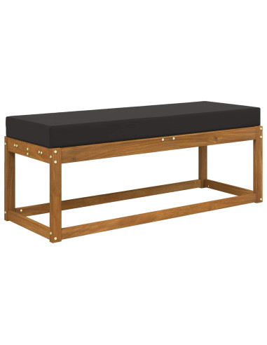 Cuscino per la seduta Nero 115 x 40 x 8 cm 100% Poliestere