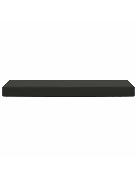 Cuscino per la seduta Nero 115 x 40 x 8 cm 100% Poliestere