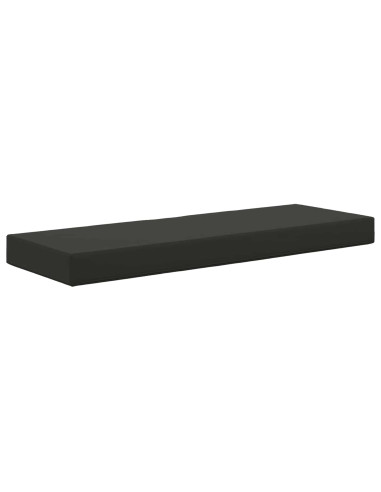 Cuscino per la seduta Nero 115 x 40 x 8 cm 100% Poliestere