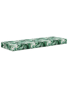 Cuscino per la seduta Motivo Foglia 115 x 40 x 8 cm 2