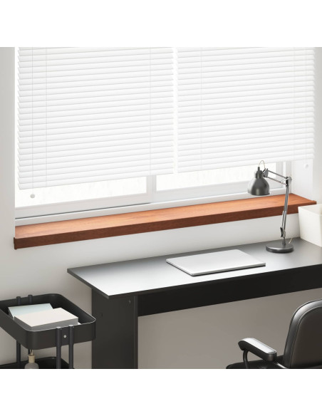 Soglia della Finestra Legno Marrone 140 x 20 x 4,5 cm PVC