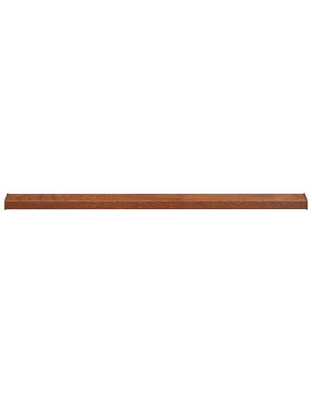 Soglia della Finestra Legno Marrone 140 x 15 x 4,5 cm PVC