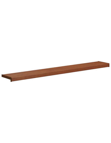 Soglia della Finestra Legno Marrone 140 x 20 x 4,5 cm PVC