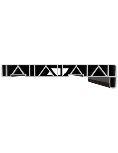 Soglia della Finestra Legno Marrone 80 x 25 x 4,5 cm PVC