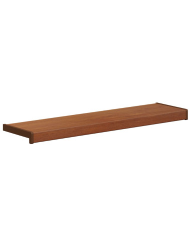 Soglia della Finestra Legno Marrone 100 x 25 x 4,5 cm PVC