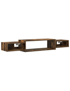 Mobile TV da Parete A parete Rovere Fumo 140 x 28 x 21 cm 2
