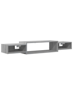 Mobile TV da Parete A parete Sonoma grigio 140 x 28 x 21 cm 2