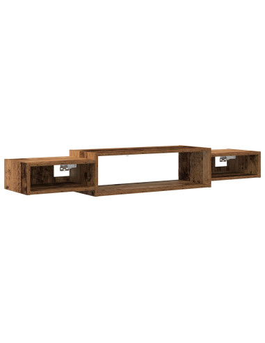 Mobile TV da Parete A parete Legno antico 140 x 28 x 21 cm