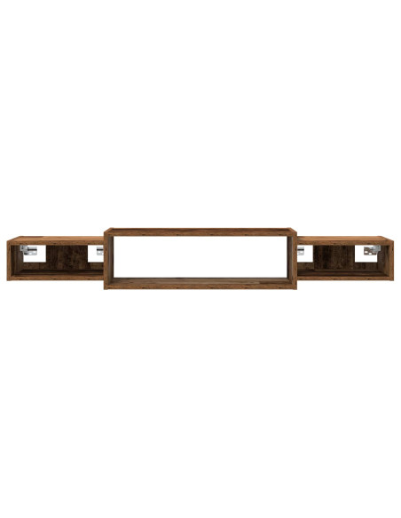Mobile TV da Parete A parete Legno antico 140 x 28 x 21 cm