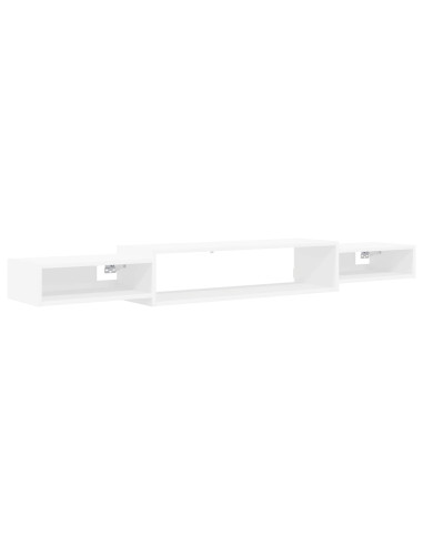 Mobile TV da Parete A parete Bianco 180 x 28 x 21 cm