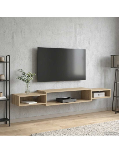 Mobile TV da Parete A parete Rovere Sonoma 180 x 28 x 21 cm