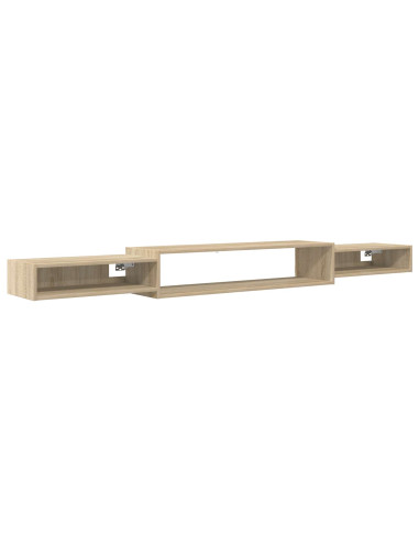 Mobile TV da Parete A parete Rovere Sonoma 220 x 28 x 21 cm