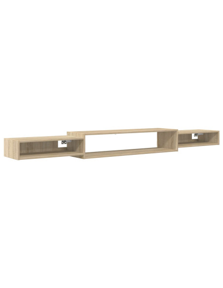 Mobile TV da Parete A parete Rovere Sonoma 220 x 28 x 21 cm