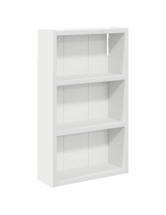 Armadio da bagno a muro con lo scaffale Bianco 30 x 10 x 50 cm 2