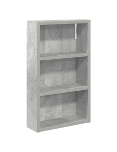 Armadio da bagno a muro Grigio Cemento 30 x 10 x 50 cm 2