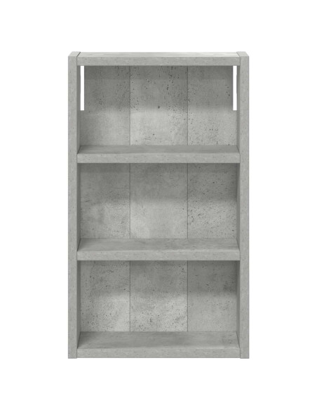 Armadio da bagno a muro Grigio Cemento 30 x 10 x 50 cm