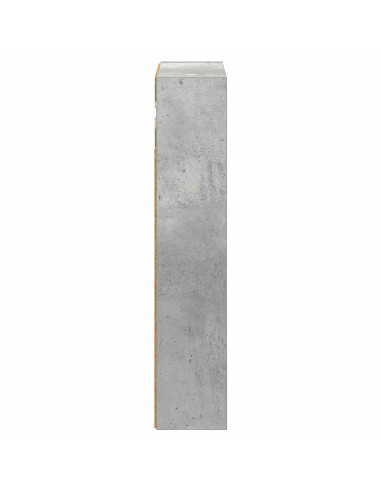 Armadio da bagno a muro Grigio Cemento 30 x 10 x 50 cm