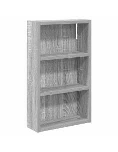 Armadio da bagno a muro Sonoma grigia 30 x 10 x 50 cm 2