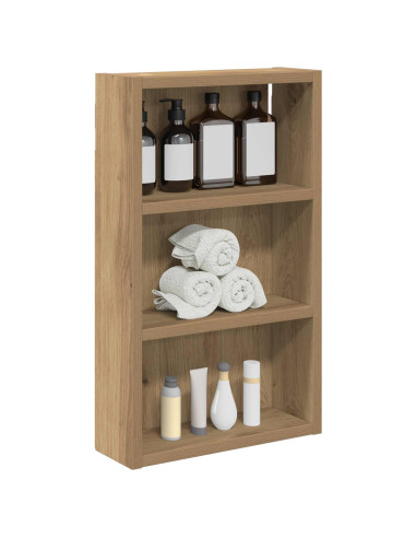 Armadio da bagno a muro Rovere Artigianale 30 x 10 x 50 cm