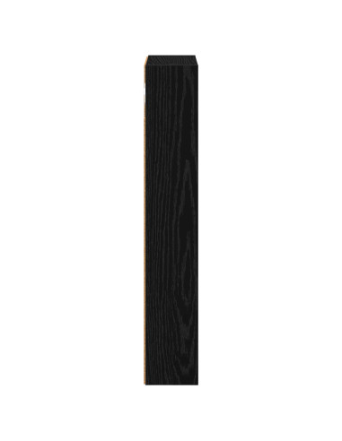 Armadio da bagno a muro Rovere Nero 30 x 10 x 60,5 cm