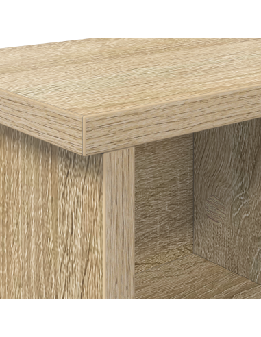 Appendiabiti a muro rovere sonoma 50 x 16 x 26 cm